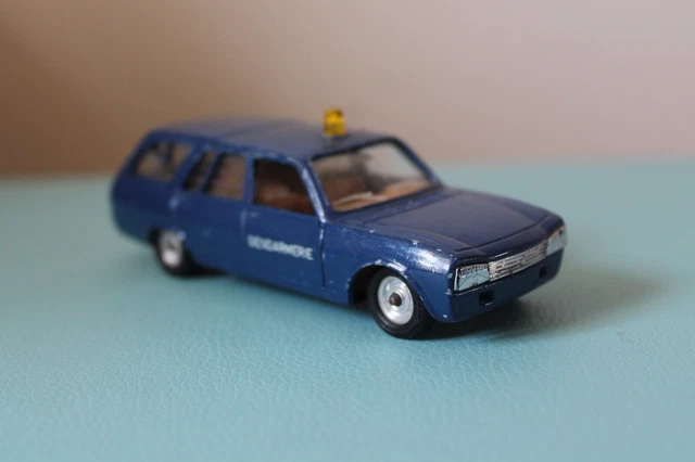 Solido Peugeot 504 break gendarmerie, 1/43, Made in France