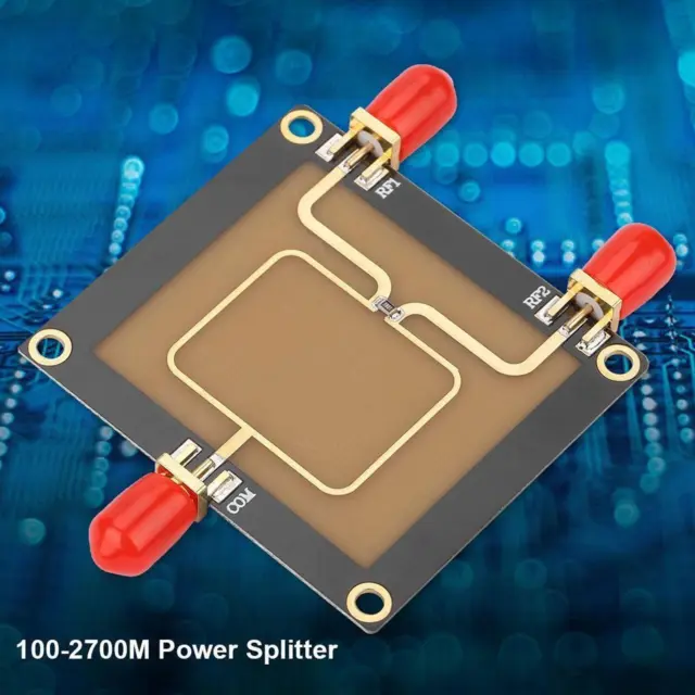 25W 100-2700MHz RF Power Splitter 2-Way Divider Combiner Splitter Ss