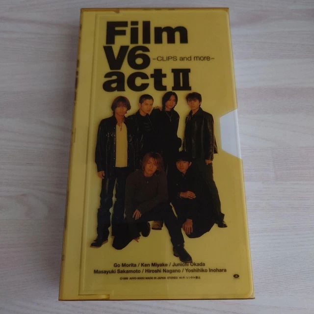 V6/Film V6 act Ⅳ-BALLAD CLIPS and more- V6 FILM -CLIPS And More- VHS t1 $51.50 - PicClick AU