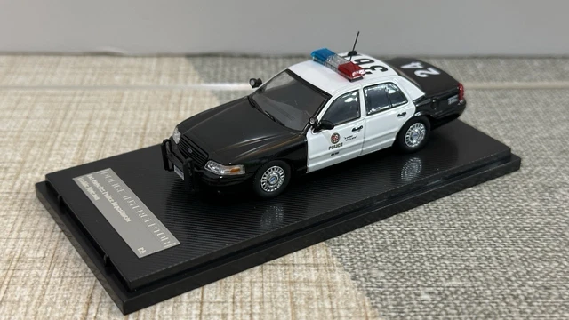 MODELLINO AUTO GREENLIGHT 1/24 Ford Crown Victoria Interceptor Illinois Polizia Di Stato EUR 52 - Foto 14