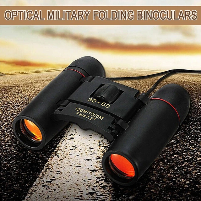 Light Outdoor Sightseeing Telescope Mini Binoculars Night Vision 30 x 60 Zoom