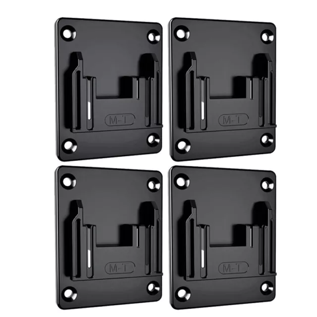 4 Pcs  Tool Holder Mount Brackets Hook Storage Rack  Tool Organizer Fixing6478