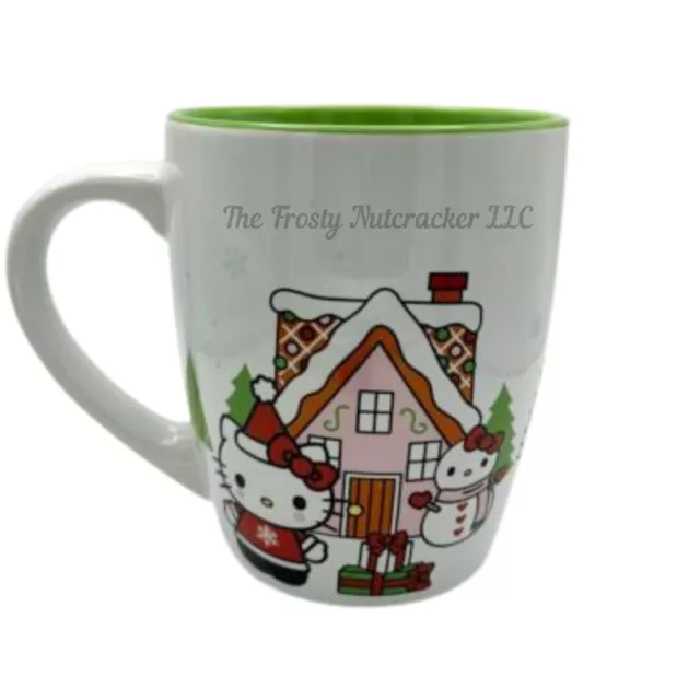 Sanrio Hello Kitty Gingerbread House 24 ounce Christmas Holiday Mug H3FN0432