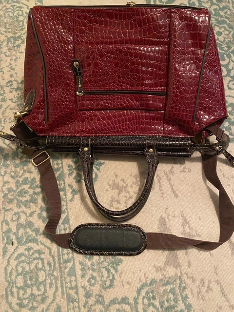samantha brown croc luggage  Classic Collection 2 piece Carry On Spinner Tote 13