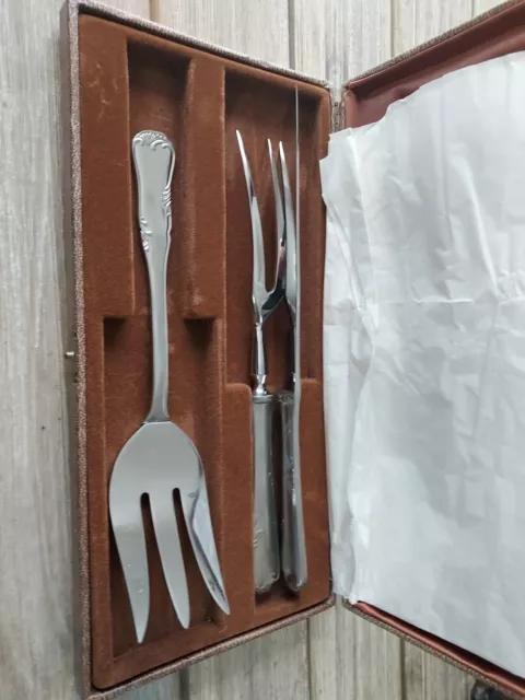 Service À Gigot En Métal Dans Son Ecrin.etat Neuf