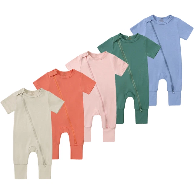 Newborn Infant Baby Boy Girl One-piece Romper Jumpsuit Bodysuit Clothes Outfit