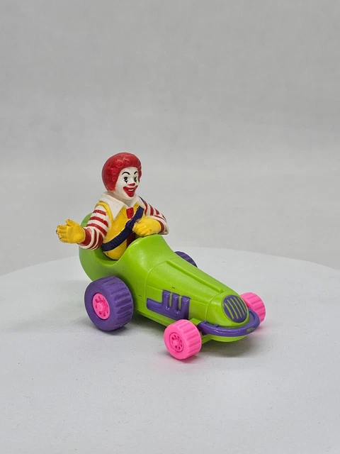 Jouet McDonald's Happy Meal Vintage 1993, Ronald Friends Véhicules Avec Boîte
