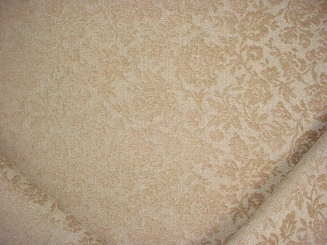 4-5/8Y Lee Jofa 2005217 Guestling Oats Floral Damask Chenille Upholstery Fabric