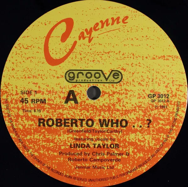 Cayenne - Roberto Who..? (12")