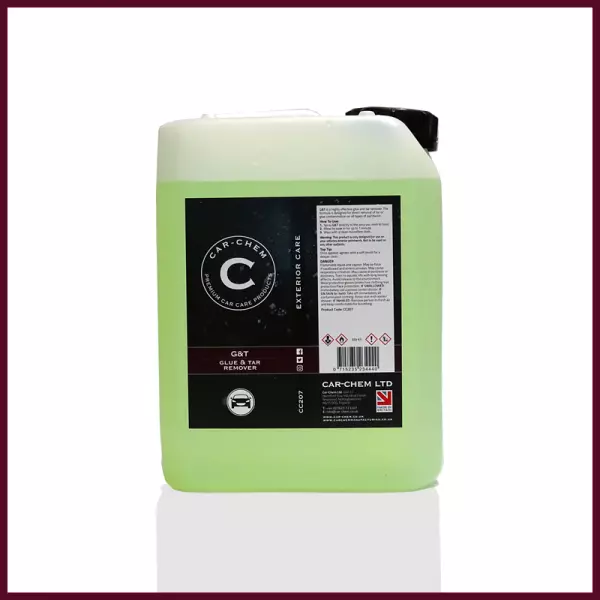 5 Liter Carchem G&T Kleber- Und Teerentferner Dekontaminationsdetails Cc207