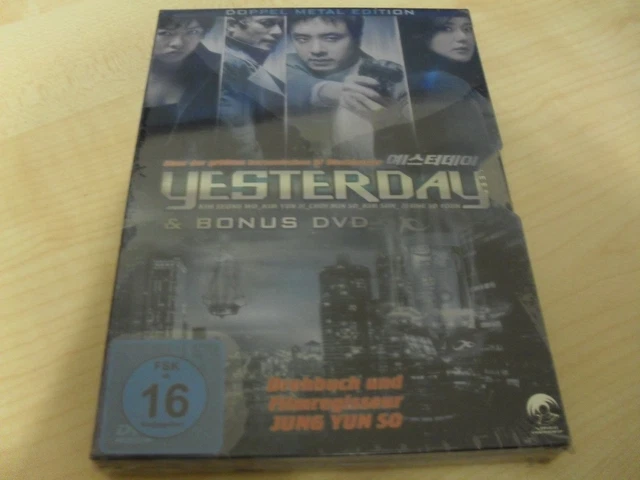 Yesterday - Doppel Metal Edition - 2-DVD-Set / Südkorea Sci-Fi-Thriller