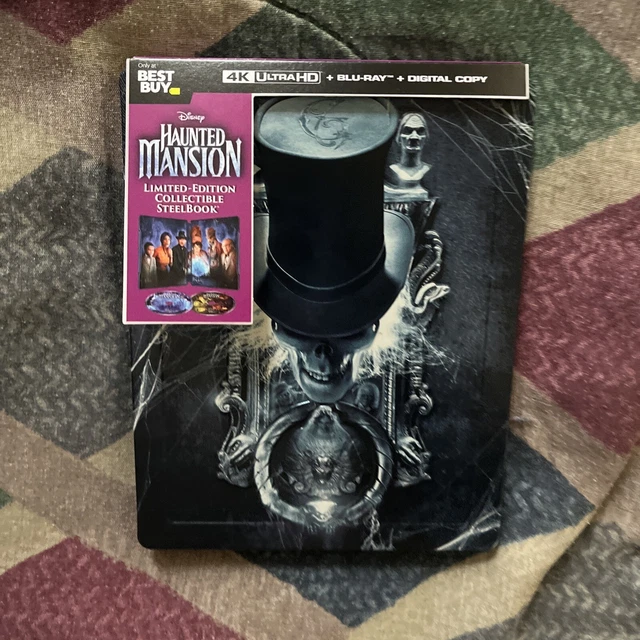 HAUNTED MANSION (2023)(STEELBOOK)(4K Ultra HD Blu-ray) $0.01 - PicClick