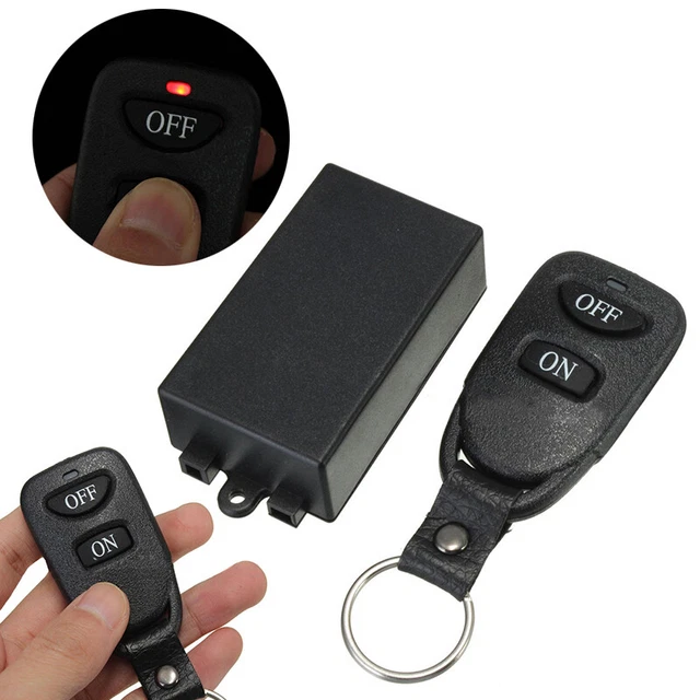 12V 10A 1CH Relay Wireless Remote Control ON/OFF Switch Transceiver +Receiver AU
