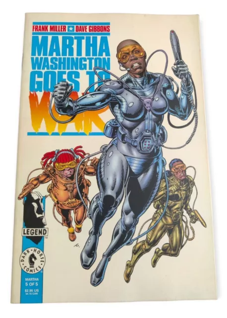 Martha Washington Goes To War #5 1994 Dark Horse Frank Miller