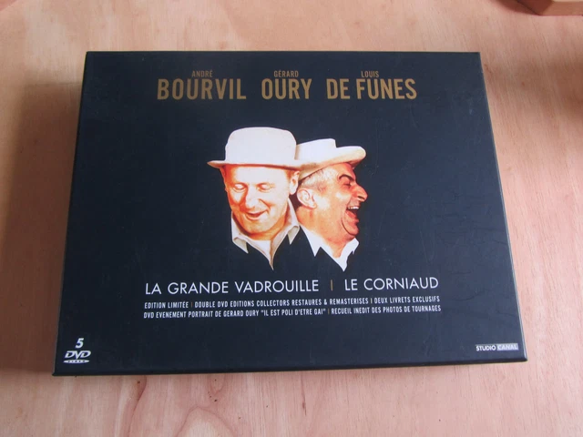 LA GRANDE VADROUILLE + LE CORNIAUD - Edition Collector - Coffret 5 DVD