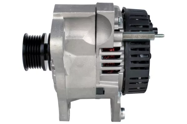 Alternator 8EL012428-341 by Hella with multi-belt pulley