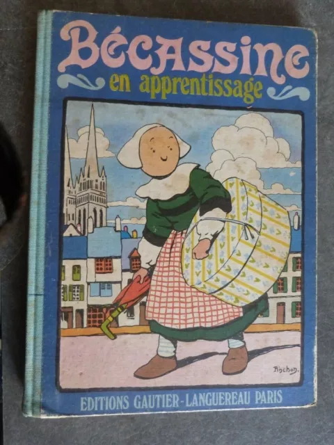 Ancienne Bd Becassinne  En Apprentissage Edition De 1976