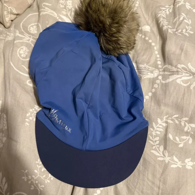 LeMieux Le Mieux Benetton Blue Hat Silk Cover