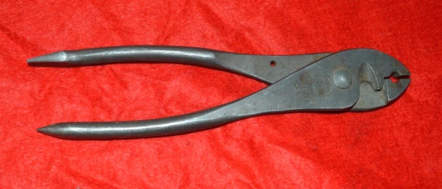Vintage Atlas Blasting Tool No. 2, Cap Crimper, Fuse Cutter, Pry Bar, Spike