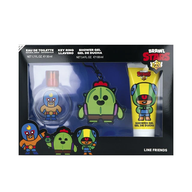 Hygiène Cartoon unisex BRAWL STARS FRIENDS coffret 3 pz