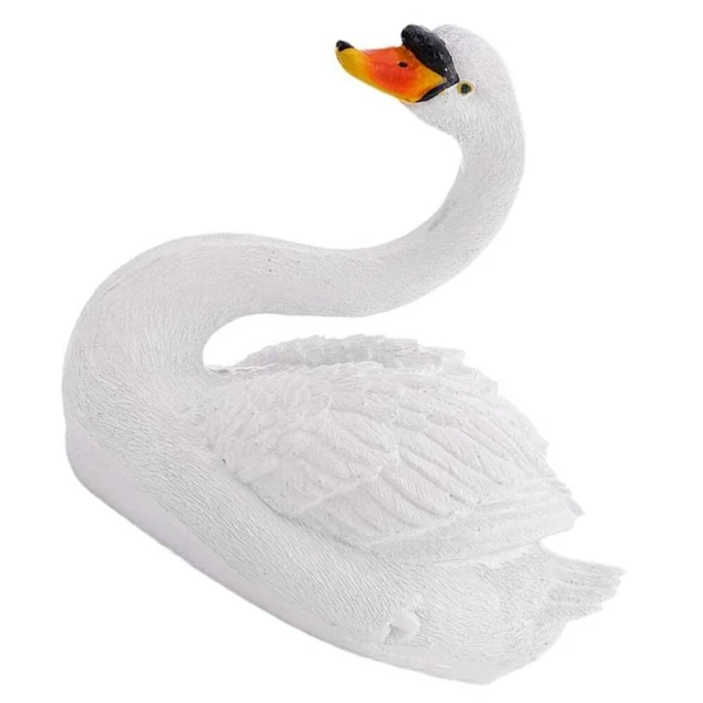 Statue De Cygne Flottante Oie De Jardin Artisanat De Cygne En Résine Modèle