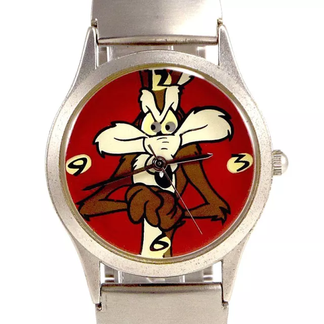 Wile E. Coyote New Fossil Metal Band Unworn Collectible Watch! $119