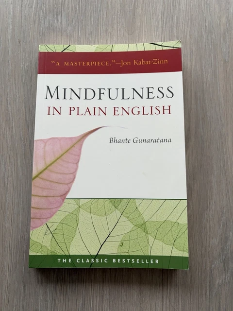 MINDFULNESS IN PLAIN English by Bhante Gunaratana, Trade Paperback £9.19 - PicClick UK