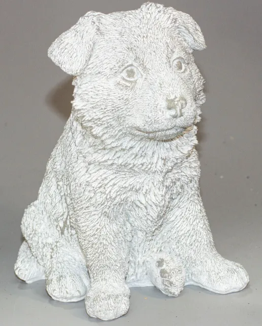 German Shepherd Memorial Urn Dog Ashes Pet Loss Cremation Figurine Funeral Decor