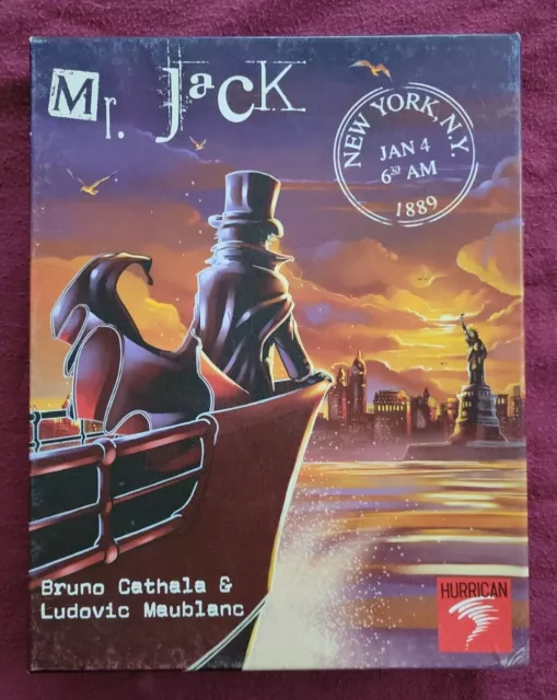 Mr. Jack in New York - Hurrican Board Game - Used, Complete Game