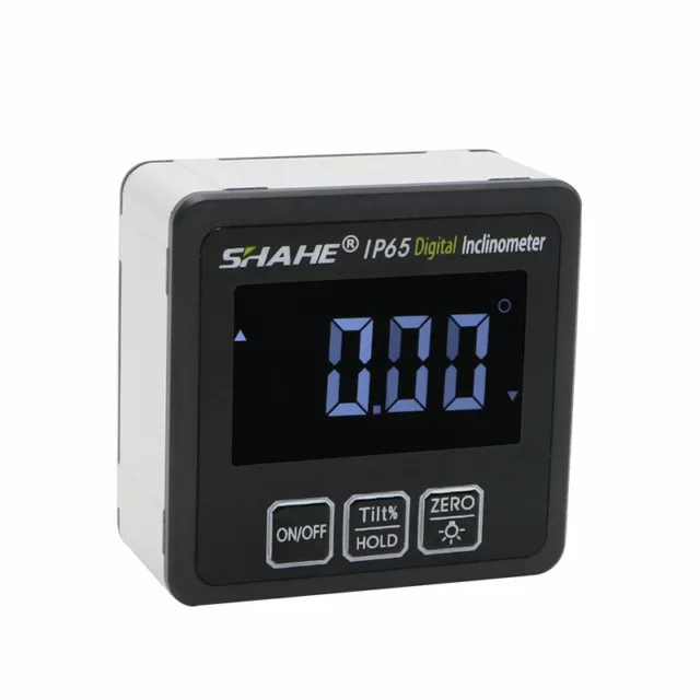 shahe IP65 Digital Inclinometer Bevel Box With Magnet Base Protractor digital