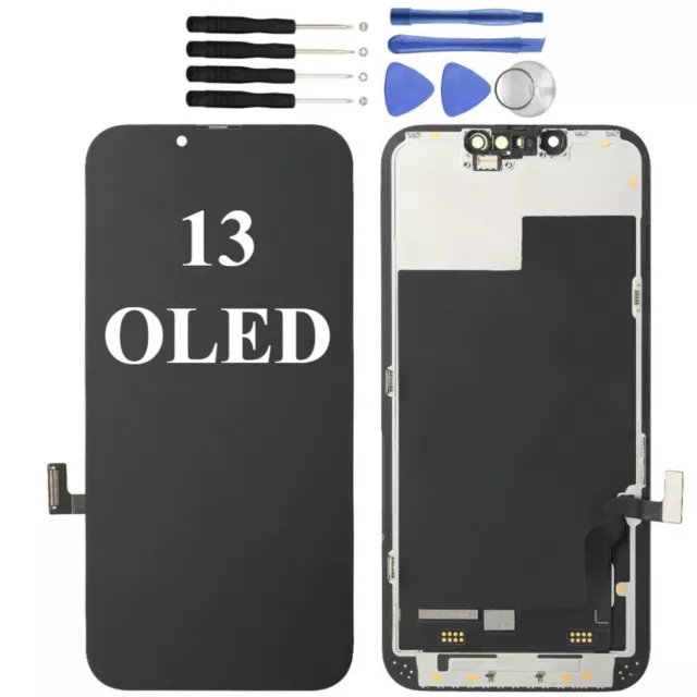 For iPhone 13 OLED Premium Display Touch Screen Replacement Digitizer Assembly