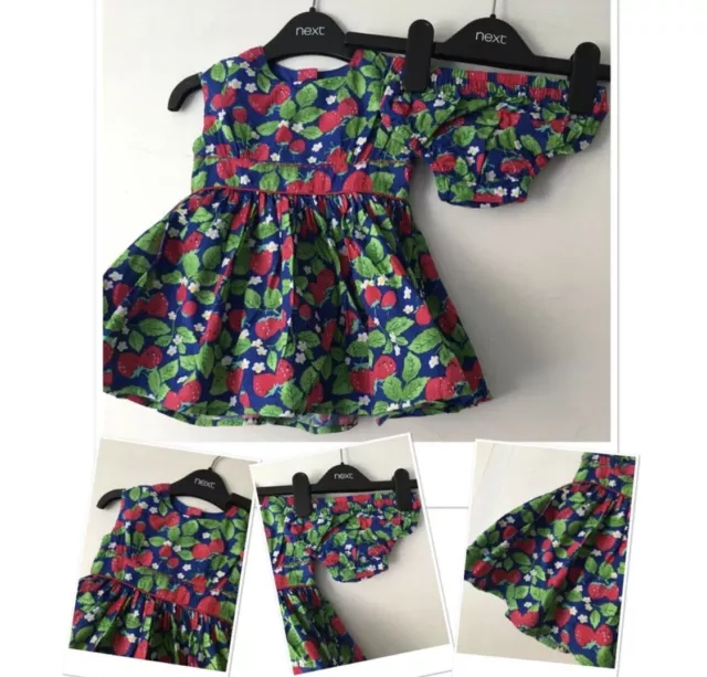 Baby girls multi listing SPRING SUMMER dresses gap next M&S 3-6 months new &used