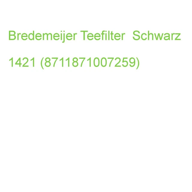 Bredemeijer Teefilter 1421 (8711871007259)