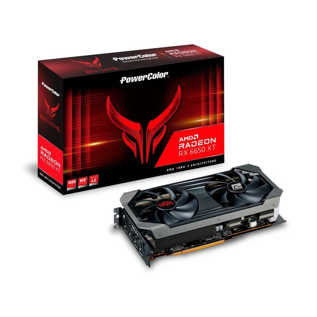 PowerColor VGA AMD Radeon RX 6650 XTRed Devil 8GB GDDR6 Grafikkarte