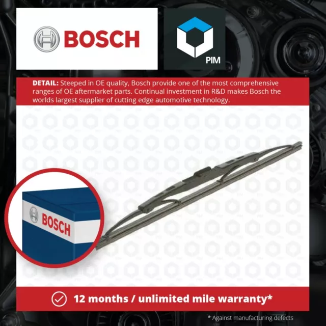 Rear Wiper Blade H772 3397004772 Bosch E9955425C 5P0955427 340mm