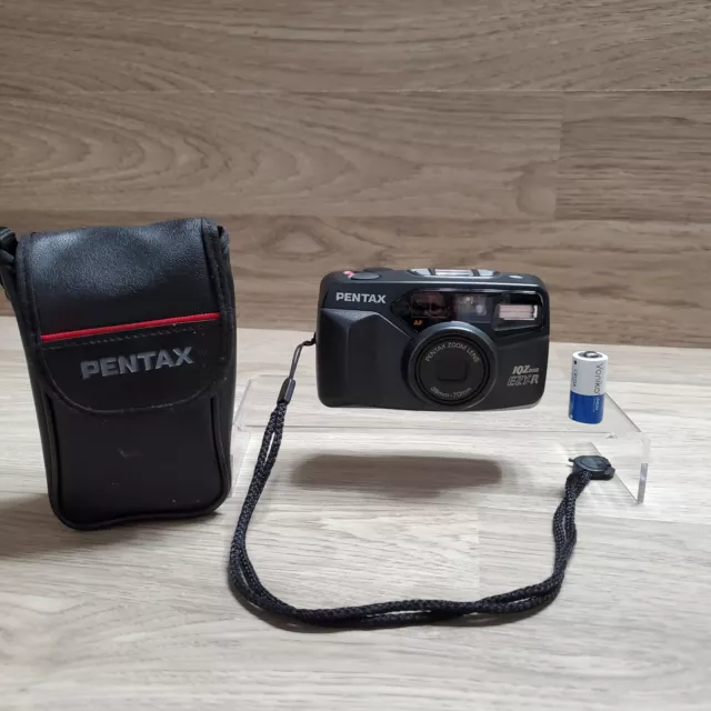🔥 Asahi Pentax IQZoom EZY-R 35MM AF 38-70mm Film Camera Tested & Clean 🔥