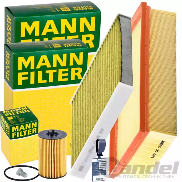 MANN FILTER INSPEKTIONSKIT passend für AUDI A3 8V VW GOLF 7 PASSAT B8 TOURAN 5T