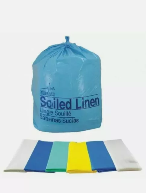 100 pack MEDEGEN #288 Soiled Laundry Bags 30.5" x 41"