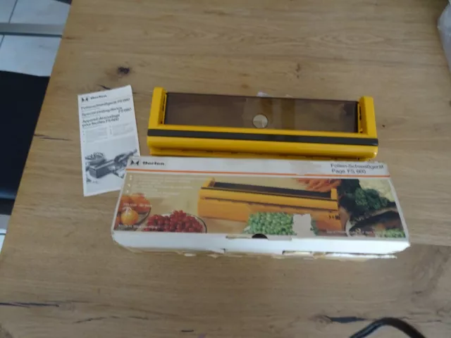 RETRO Horten Folienschweißgerät Page fs660 denke 60-70 er Jahre