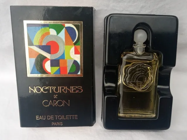 Vintage Nocturnes de Caron Eau de Toilette Perfume Miniature  5 ml Women