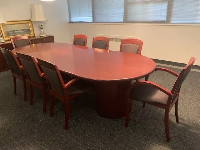 Conference room table and 8 chairs