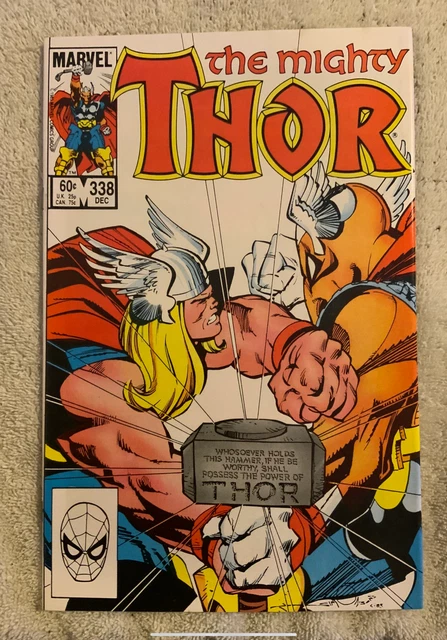 The Mighty Thor #338 Marvel 1983 - 2nd Appearance of Beta Ray Bill