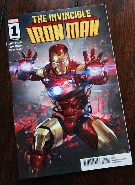 INVINCIBLE IRON MAN 1 (2023) -  1st print cover by Kael Ngu, IRONHEART, NM/NM+