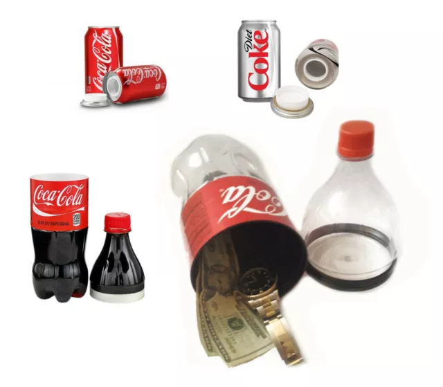 Cola Can Bottle Stash Safe Hidden Diversion Secret Hiding Car Home Festival Uk