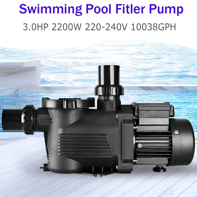 3.0HP In/Above Ground Swimming Pool Pump For Hayward Hot Tub SPA Pump Strainer