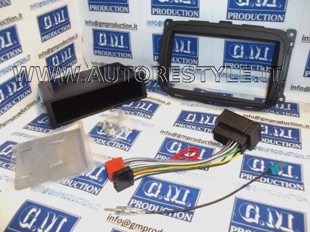 Panel And Cables Radio Monitor GPS Set 2 din Alpha Romeo Giulietta From 2014