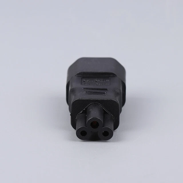 POWER ADAPTER IEC 320 C14 To C5 Adapter Converter C5 To C14 AC Power P ...