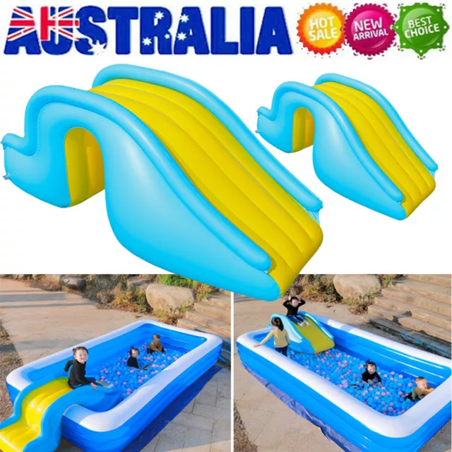 Water Slide Pool Party Kids Inflatable PVC Slide Indoor Outdoor Children Toy