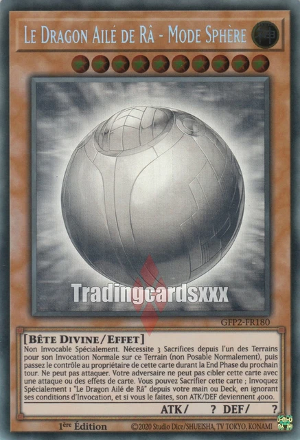 YU-GI-OH! THE WINGED Dragon of Ra - Sphere Mode: GH GFP2-FR180 $93.27 ...