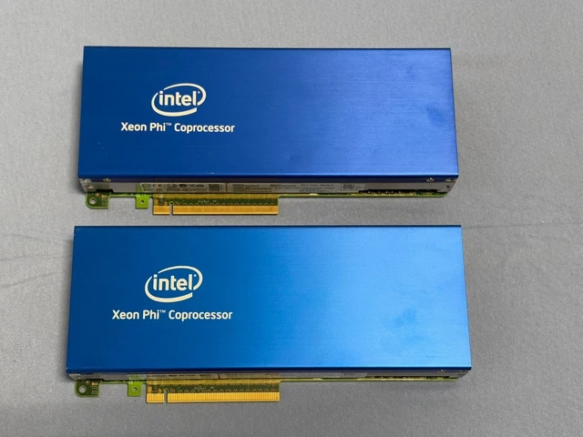 *LOT OF 2* Intel Xeon Phi Coprocessor 7120P E2M34A 732636-001 666921-001 *LOT OF 2* Intel Xeon Phi Coprocessor 7120P E2M34A 732636-001 666921-001